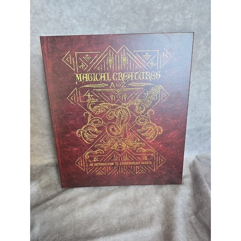 Wizarding Trunk - Magical Creatures A to Z Binder and 7 creature pages